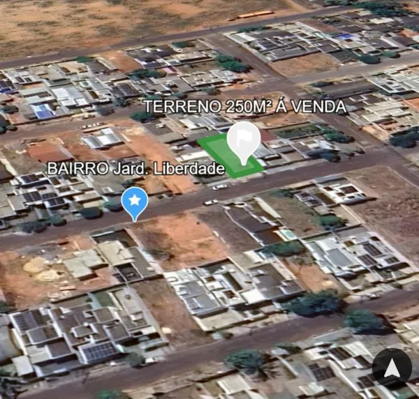 TERRENO Á VENDA - BR. JARDIM LIBERDADE