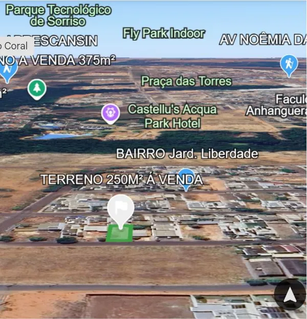 TERRENO Á VENDA - BR. JARDIM LIBERDADE