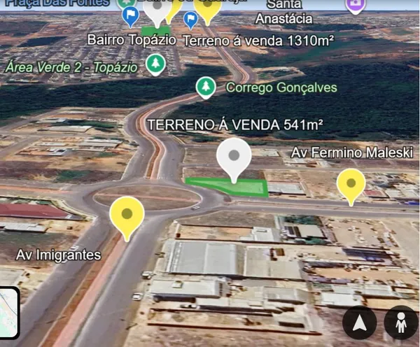 ÁGIO TERRENO - BR. JARDIM PARAISO 